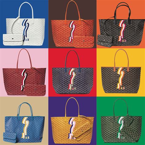 how to get goyard personalized|goyard monogram bag.